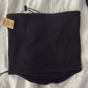 NWT PINK Victoria’s Secret Black Fleece Neck Gaiter